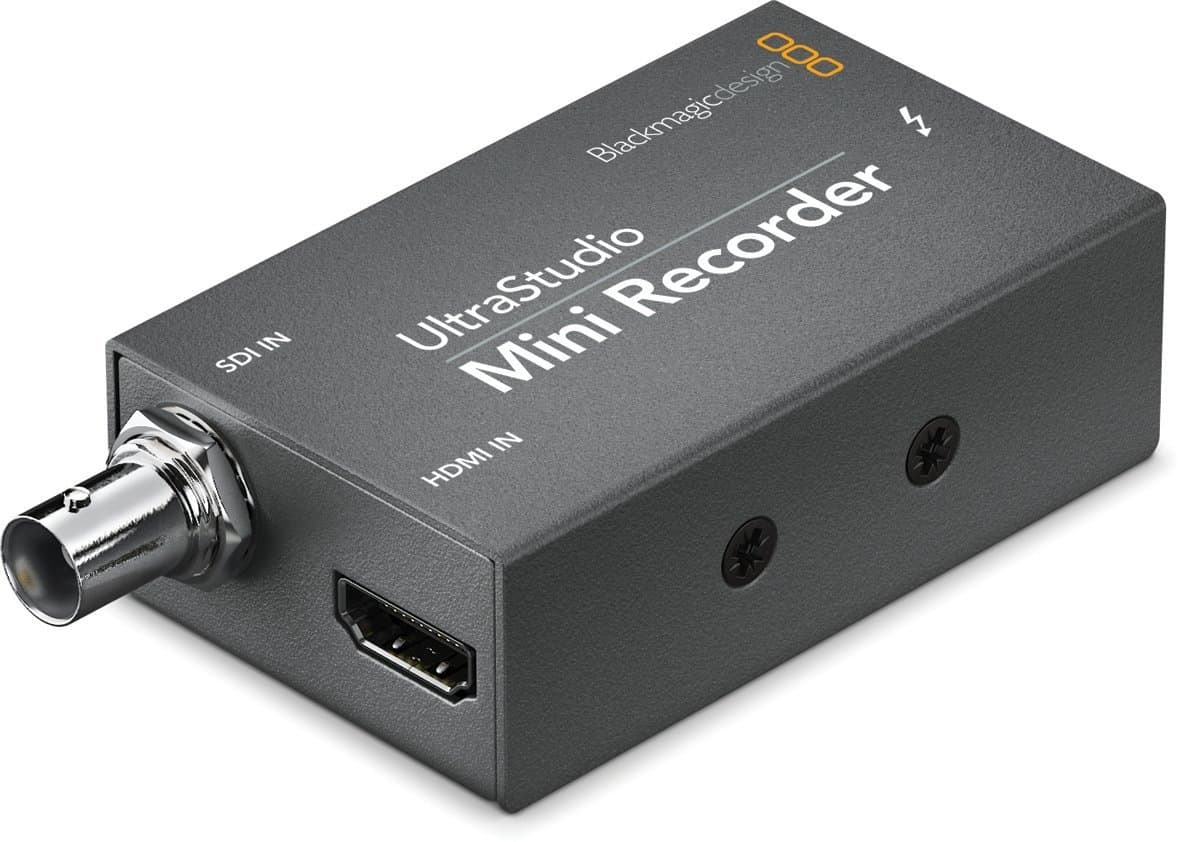 Blackmagic design ultrastudio mini recorder